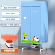 Portable Clothing Dryer Electric Portable Clothes Dryer Laundry Dryer Warm Air Dryer With Timing