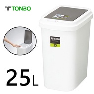 【TONBO】RE.CORO系列單手按壓式垃圾桶25L
