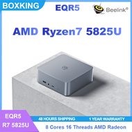Beelink EQR5 AMD Ryzen7 5825U DDR4 M.2 2280 PCIe WIFI6 B.T5.2 Office MINI PC