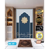 Mihrab STICKER WITH MIDDLE EAST THEMES Mihrab MUSHOLLA HOME ROOM DECORATION STICKER MIHRAB MOSQUE CA
