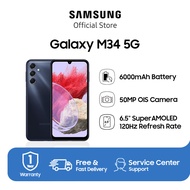 Samsung Galaxy M34 5G 8/128GB l SuperAMOLED+ Display l Camera 50MP OIS l Baterai awet 6000mAh l Gala