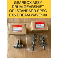 DREAM GEARBOX ASSY DRUMSHIFT GEARSHIFT KETAM GEARBOX ORIGINAL THAILAND FOR EX5 DREAM WAVE100