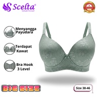 Scelta - Women's Underwire Bra Size 38-46 Cup D BIG Size | BH SC PB1922