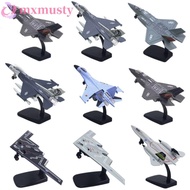 MXMUSTY Fighter Aircraft Toy, Diecast with Light Sound Aviao Plane Model, Cake Topper Simulation F16