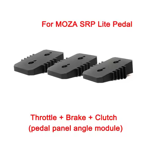 Pedal Height Increase Panel Angle Mod For MOZA R3/R5 Pedal SRP/SRP Lite Pedal Modification Upgrade K