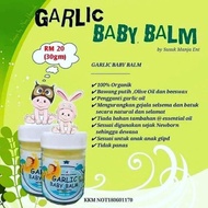 Lemon Baby Bath Soap 110ml & Garlic Baby Balm 6g & 30g/soap Relieves Cough Fever Kahak Selsema