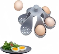1pcs Silicone Egg Boiler Rack Freestanding Egg Boiler Egg Boiler Egg Cooker Hard Boiled Egg Boiler S