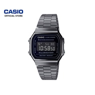 Casio Vintage A168WGG-1B Grey Stainless Steel Band Men Watch / Women Watch