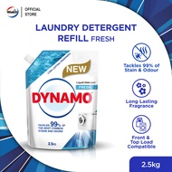 Dynamo Liquid Concerntrated Detergent Fresh Refil Pack 2.5Kg