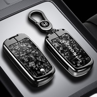 Zinc Alloy Leather Car Key Case Cover Shell Holder Protection For Honda CRV Gen4/Accord G8/Civic fb 