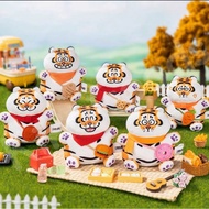 Funism Alexander The Fat Tiger - Panghu Tiger Series Food Party Series Plush BLIND BOX Pendant