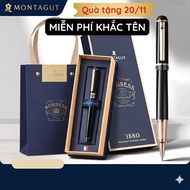 Genuine MONTAGUT 201 premium signature pen, engraved with name upon request, given card as a teacher