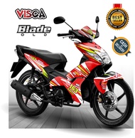 Decal Blade 110 Old Full Body Stiker Motor Blade 110 Full Body Striping Blade 110 Variasi RACING