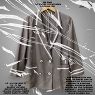 LEILIAN ORIGINAL/BLAZER IMPORT PREMIUM BLAZER/BLAZER BALMAIN BLAZER LUXURY IMPORTED BLAZER/GREY BLAZ