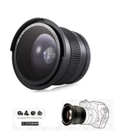Lightdow 58mm 0.35x Fisheye Macro Wide Angle Lens for Canon EOS 700D 650D 600D 550D 1100D T5i T4i T3i T3 T2i with 18-55mm Lens