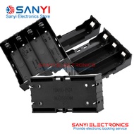 18650 DIY Lithium Battery Box 1/2/3/4 Pins 18650 Battery Holder Shock-Resistant Material Series