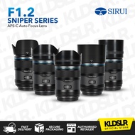 Sirui Sniper 16mm F1.2 / 23mm F1.2 / 33mm F1.2 / 56mm F1.2 / 75mm F1.2 Autofocus Prime Lens for FUJI