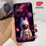 HP Xiaomi poco F7 - Elloraa.id - Xiaomi Casing poco F7 - Astronaut Motif - Cellphone Protector - Xia