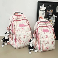 beg sekolah beg sekolah roda beg sekolah kuromi Schoolbag Girls Elementary School Students One Two T