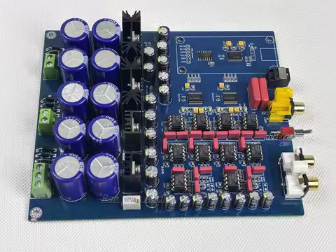 PCM1794+AK4113 Decoder DAC (Supports Fiber Optic.Coaxial USB input AK4113VF JRC5532 NE5534 Supports 