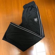 （Size L) Adidas T-Mac  黑色三線刷毛保暖長褲（褲1）