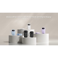 Baseus Power Bank 20000mAh/10000mAh PD 22.5W 20W Fast Charging Powerbank Dual-Cable Digital Display 