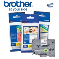 Original Brother P-Touch Label Tape TZe TZ 9mm / 12mm / 24mm , TZe-221 TZe-231 TZe-421 TZe-521 TZe-6