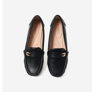 Gabino Sepatu Wanita Wedges Moccasin Slip On Casual Yoka - O1EA4004