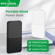GOOJODOQ Power Bank 10000mAh 20W Fast Charging