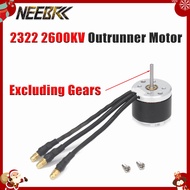 NEEBRC 2322 2600KV Outrunner Brushless Motor For 1/12 RC Car MN82 MN99S MN168 MN78 280 370 Brushed M