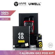 Terjangkau Uwell Caliburn Gk2 Pod Kit Authentic - Pod Caliburn Gk2