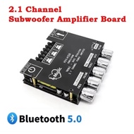 2.1Channel Bluetooth 5.0 Subwoofer Amplifier Board 200W 50WX2+100W Power Stereo Audio Amplifier Boar