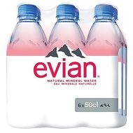 Aviang Natural Mineral Water 500 Ml. Pack Of 6 Bottles Evian 500ml 6 Imported From France