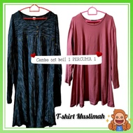 Preloved T-shirt Muslimah Plus Size Buy 1 Free 1