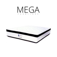 Mylatex Carson 12 Inch Natural Latex Pocketed Spring Mattress - Single, Super Single, Queen, King
