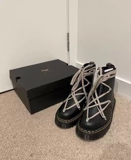 💜Dr. Martens 馬丁博士 Rick Owens 聯馬丁靴owens五芒星 馬丁靴 男女同款 情侶款
