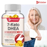 Pslalae7-Keto DHEA 100 mg - Dietary Supplement - Carbohydrate Metabolism Support - Non-GMO - Gluten-