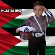 seragam polisi lalulintas anak tk/baju polantas anak tk/setelan baju anak polisi