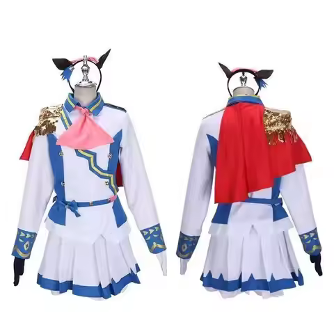 cosplay anime full sets of all series of Uma Musume Silent Suzuka, Special Week, Tokai Teio, and Ogu