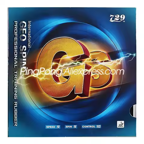 Original Friendship 729 GS GEO SPIN Table Tennis Rubber (Half-sticky + GS Sponge) GEOSPIN Ping Pong 
