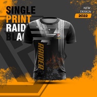 RAIDER BLACK SINGLEPRINT SUBLIME JERSEYBANDUNG C72