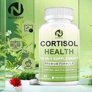Cortisol 10-in-1 Supplement Capsule for Restful Sleep,  Stress, Mood Balance, Cognitive Enhancement