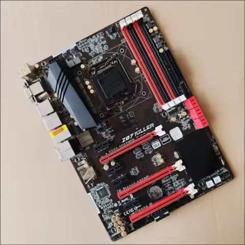 For ASRock Z87 Killer Mainboard Supports 4th Gen CPU Killer LAN High Speed Transfer