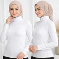 manset kaos polos dalaman baju lengan panjang inner all size fit to L / MANSET BAJU SPANDEX TERMURAH