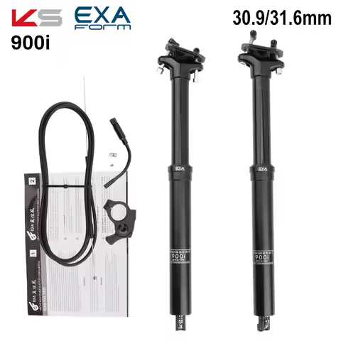 KS 900i Dropper Bicycle Seatpost 30.9/31.6mm Aluminium Alloy Remote Control Adjsutable MTB Mountain 