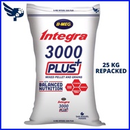 ✹ ❏ B-MEG Integra 3000 Plus Mixed Pellet and Grains 25KG - Chicken Feeds - BMEG - petpoultryph