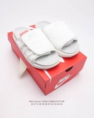 Nike Asuna Slide 2 Slide  Men's and women's outdoor slippers  . EU Size：36 37.5 38 39 40 41 42 43 44  45