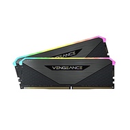 CORSAIR VENGEANCE RGB RS BLACK (CMG32GX4M2E3200C16) RAM DDR4(3200) 32GB (16GBX2) (By Lazada superiphone) 
