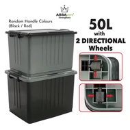 Abbaware 50L storage box with wheels
