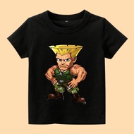 Guile Street fighter character children's t-shirt
